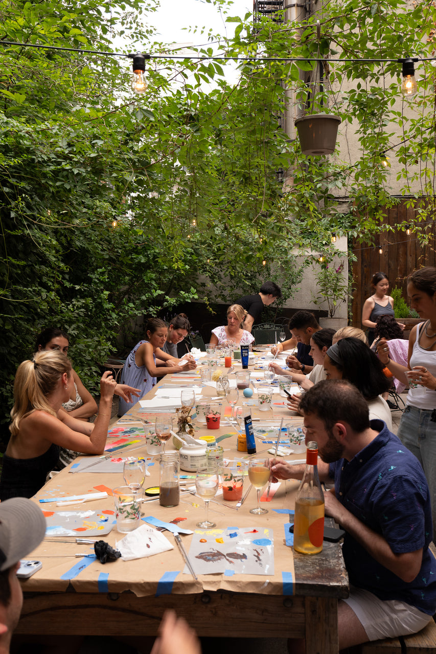 Painting and Wine